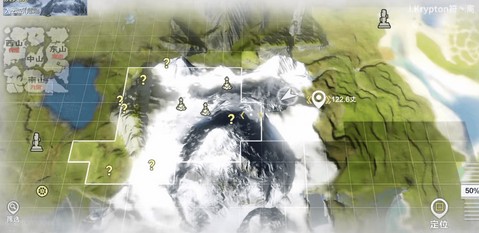 妄想山海冰山的位置在哪地图？妄想山海怎么去冰山？[多图]图片3