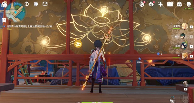 原神玲珑霄灯图宝藏在哪里？玲珑霄灯图宝藏位置介绍[多图]图片1