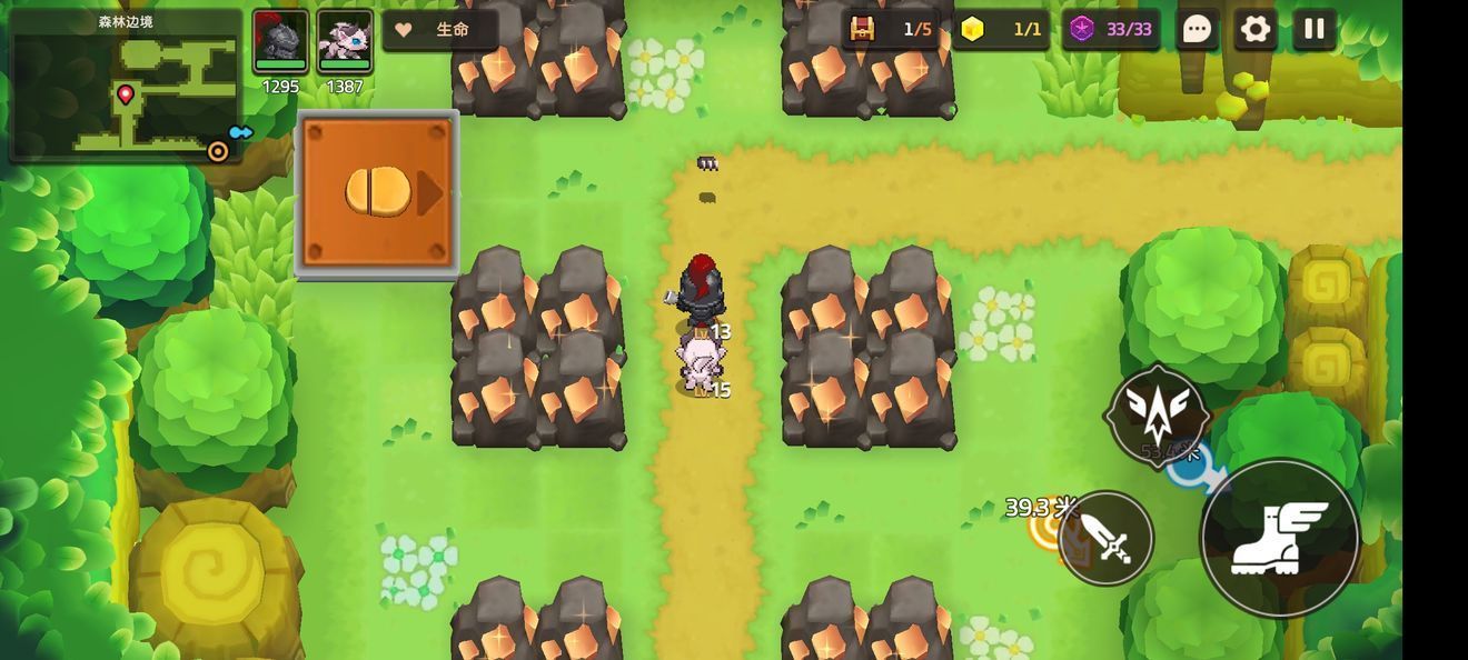 坎公骑冠剑1-4森林边境游戏攻略 1-4钥匙采集全解[多图]图片11