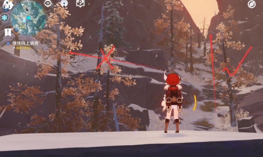 原神山中之物继续向上调查任务完成攻略 继续向上调查图文通关大全[多图]图片5