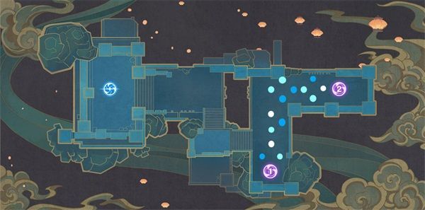 原神机关棋谭枕仙桥攻略：机关棋谭第6关枕仙桥玩法教程[多图]图片2