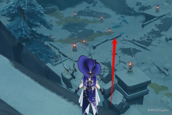 原神龙脊雪山石碑位置 龙脊雪山石碑任务具体位置介绍[多图]图片9