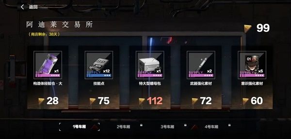 战双帕弥什永久列车商店换什么材料好？阿迪莱交易所材料性价比分析[多图]图片2