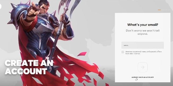 瓦罗兰特港服账号怎么注册？简单几步就能帮你完成账号注册申请[多图]图片1