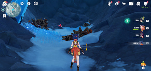 原神星荧洞窟第二个碎片怎么解冻 山中之物星荧洞窟碎片解冻攻略[多图]图片5