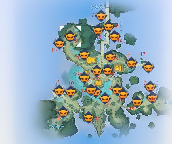 梦幻新诛仙草庙村探灵位置在哪？草庙村25条探灵线索位置大全[多图]图片2