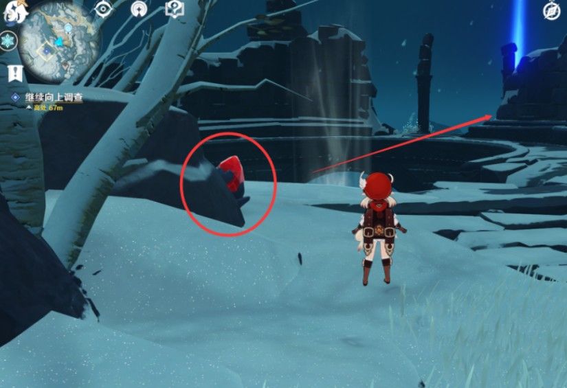 原神山中之物继续向上调查任务完成攻略 继续向上调查图文通关大全[多图]图片7