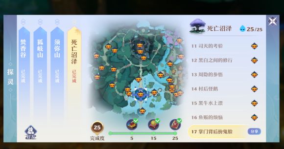 梦幻新诛仙死亡沼泽探灵怎么玩？死亡沼泽探灵攻略汇总[多图]图片1