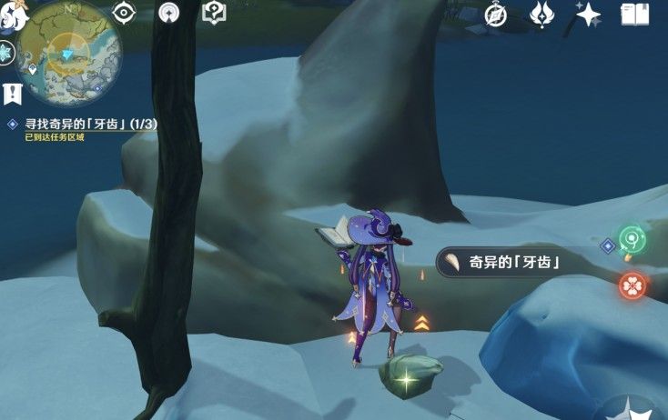 原神寻找3个奇异的牙齿位置一览 奇异的牙齿任务攻略[多图]图片4