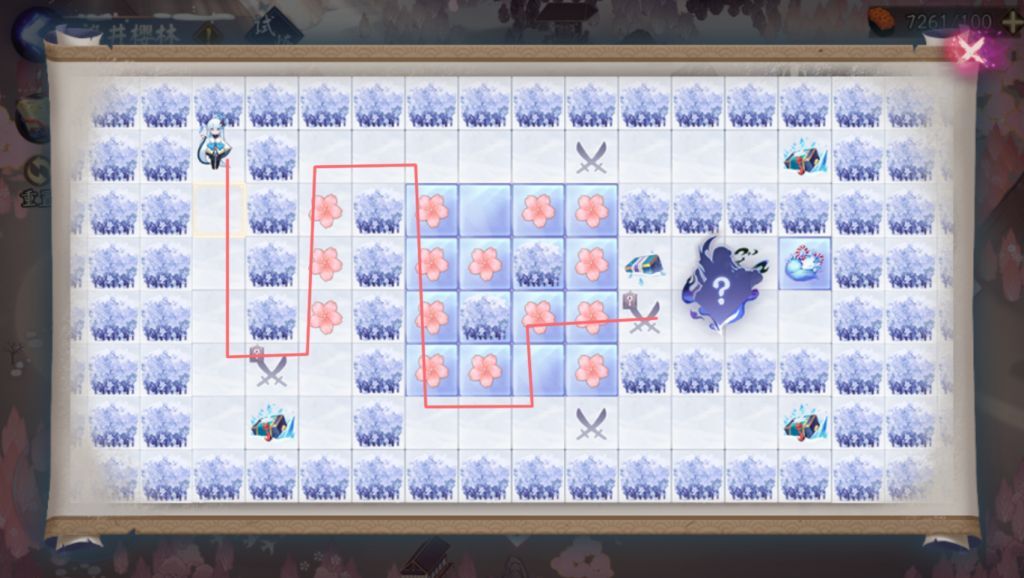 阴阳师雪落樱祭怎么玩？雪落樱祭樱林试炼路线图一览[多图]图片1