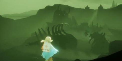 光遇5.16巨兽荒原的神坛冥想在什么地方？蓝色光芒位置介绍[多图]图片1