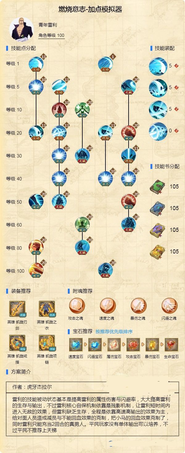 航海王燃烧意志青年雷利怎么加点？青年雷利技能加点推荐[多图]图片2