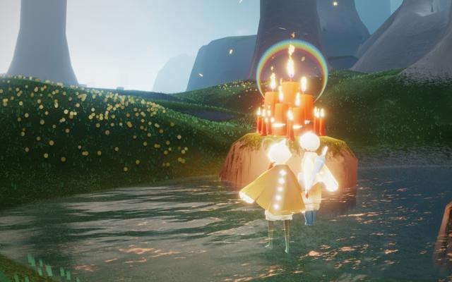 光遇3月2日任务攻略：3.2任务蓝色光芒收集地点汇总[多图]图片2