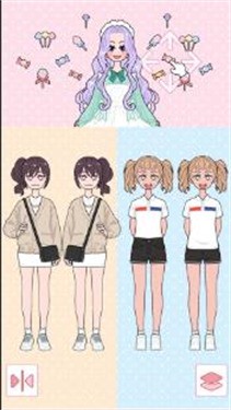 我的涂画世界少女换装