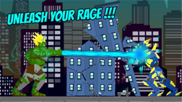 绿巨人摧毁城市