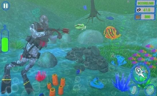 水下射击世界猎鱼人