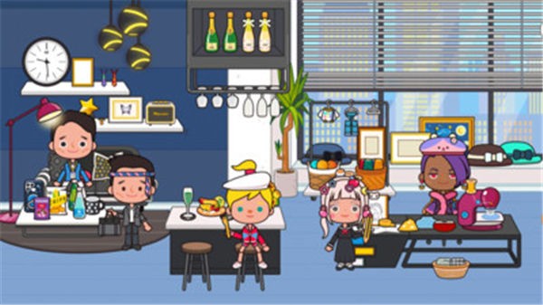 摸摸鱼米加小镇世界