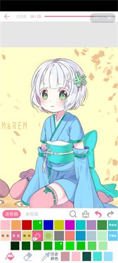 漫芽糖涂色