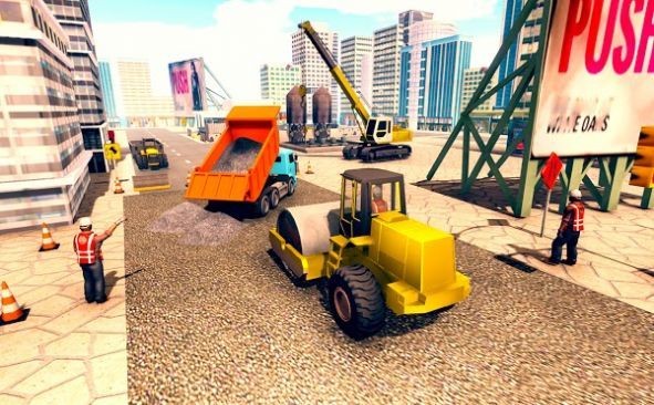 道路施工模拟器