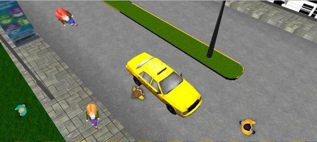 搭载乘客出租车Taxi Simulator