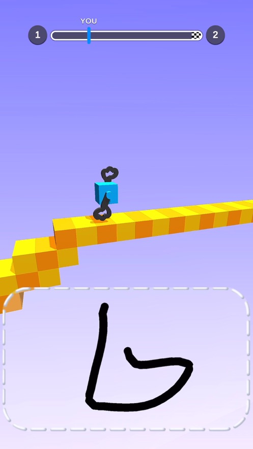 画个腿快跑Draw Climber