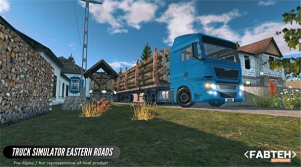 卡车模拟东部道路truck simulator eastern roads