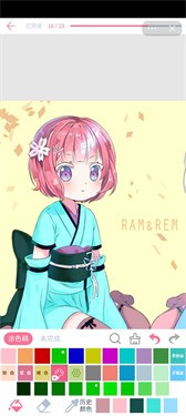 漫芽糖涂色