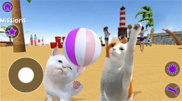 电子虚拟猫模拟