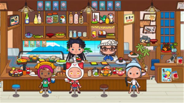 摸摸鱼米加小镇世界