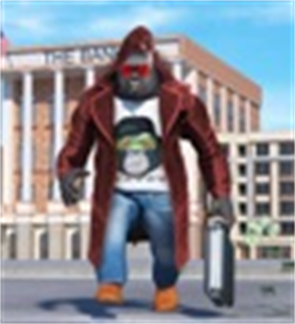 可怕的陌生人疯狂的大猩猩2