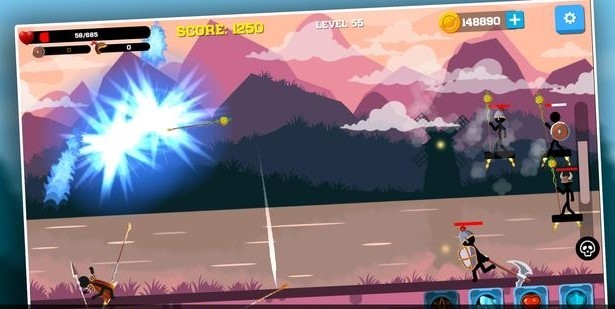 火柴人长矛战争