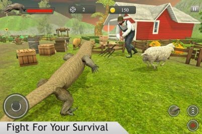 亚洲巨蜥模拟器Komodo Dragon Family Sim
