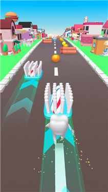 牙齿人跑酷