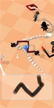 激光跑射