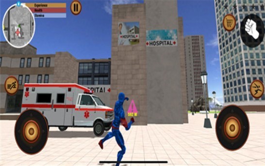 火柴人蜘蛛飞行英雄