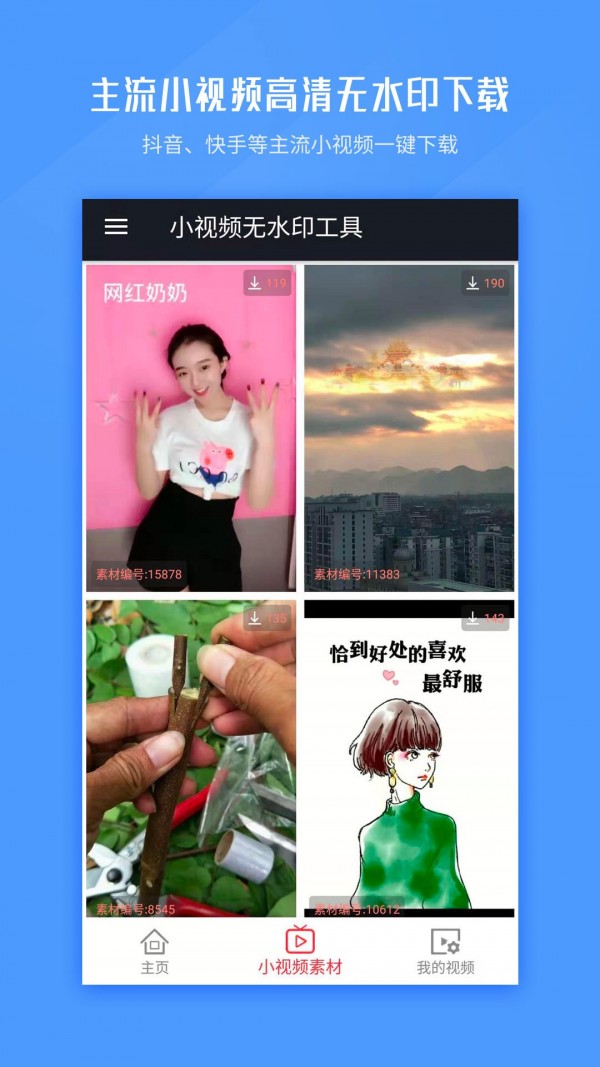 小视频无水印工具