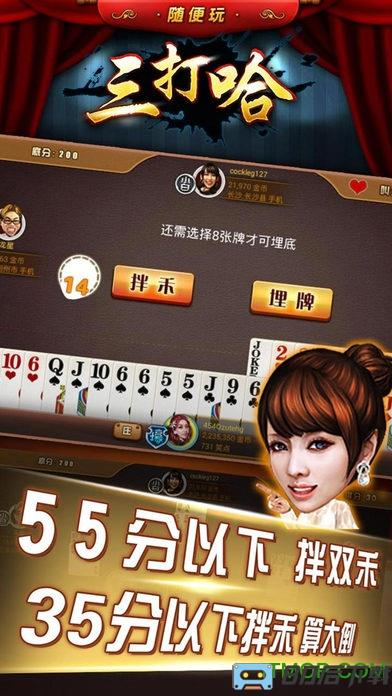 随便玩三打哈单机免费版