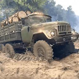 卡车货车登山模拟越野泥泞卡车模拟