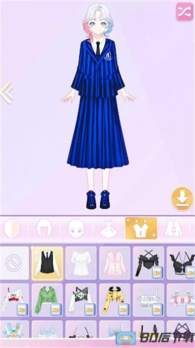 古风少女华丽装扮手机版