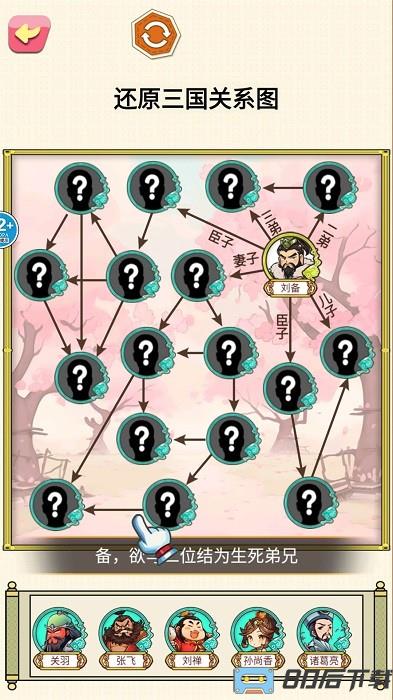 一起还原人物关系游戏
