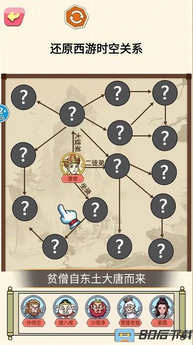 一起还原人物关系游戏