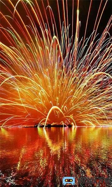 拉线艺术线香花火