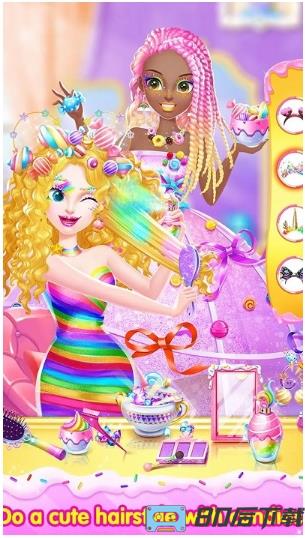 公主装扮舞会游戏