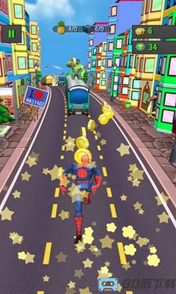 蜘蛛侠跑酷手游