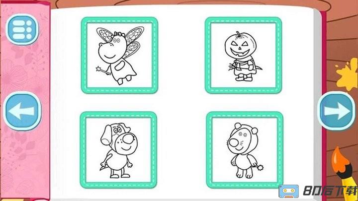 芭比公主爱画画