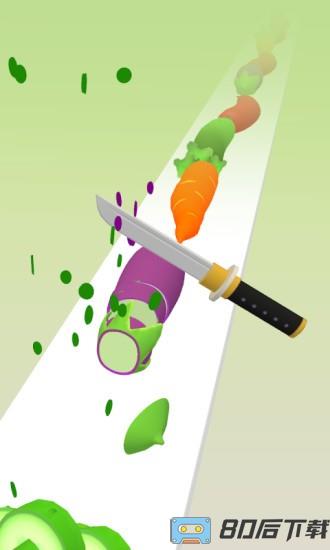 水果蔬菜切切切小游戏