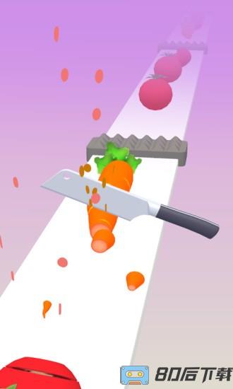 水果蔬菜切切切小游戏