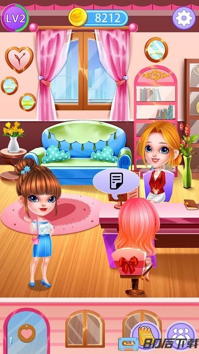 公主娃娃屋装饰大改造游戏