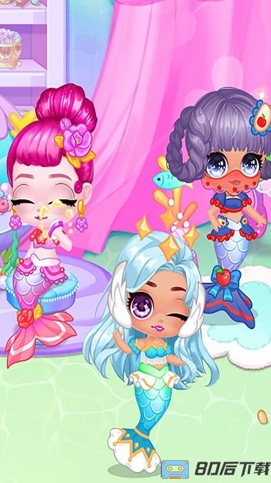 甜心娃娃美人鱼公主游戏