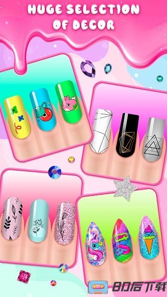 托卡迷你美甲沙龙游戏